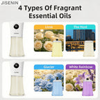 Aromatherapy Essential Oil Diffuser Humidifier 2000mAh Rechargeable Battery 6 Mist Settings 7 Color LED Waterless Auto-Off Bedroom Large Room Home Fragrance