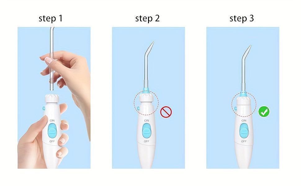 Water Flosser for Teeth & Braces – 8 Jet Tips, 10 Pressure Settings, 20oz Large Tank Oral Irrigator for Family Deep Cleaning & Braces Care
