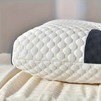 Adjustable Ergonomic Bed Pillows 2-Pack or 4-Pack - Soft Neck Support, Removable Washable Pillow Core, No-Collapse Deep Sleep Pillow Set for Couples Home Bedroom
