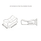 Lumbar Support Pillow Adjustable Back Cushion for Office Chair, Home, Travel & Student Dormitory – Machine Washable Ergonomic Lumbar Pillow Gift