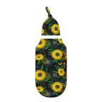 Baby Swaddle Blanket Stretchy Wrap for Newborns & Infants – Soft Receiving Blanket in 5 Nature-Inspired Patterns, Butterfly, Sunflower, Bee, Life Tree & Moon Star