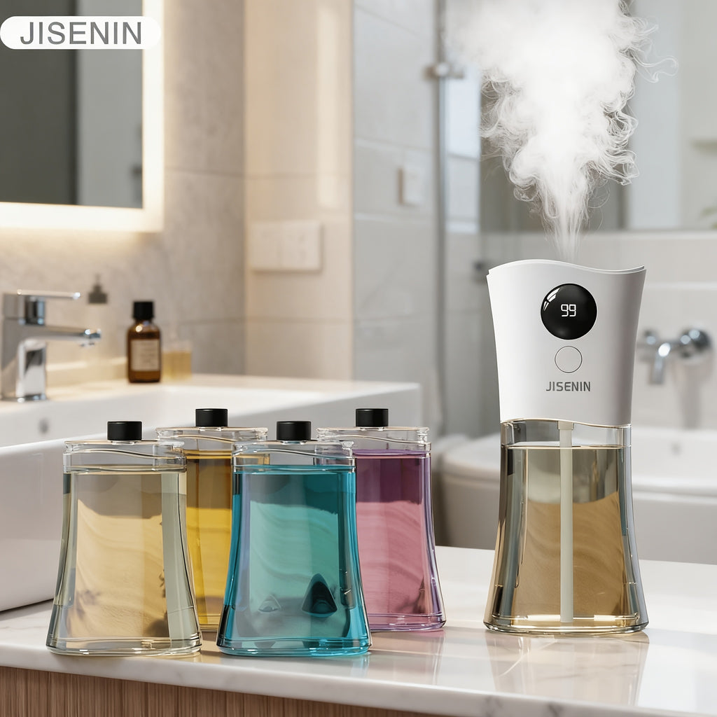 Aromatherapy Essential Oil Diffuser Humidifier 2000mAh Rechargeable Battery 6 Mist Settings 7 Color LED Waterless Auto-Off Bedroom Large Room Home Fragrance