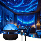 Starry Sky Mood Light – Milky Way Design 7-Color USB Frosted Glass Table Lamp with Remote Control for Bedroom Party Decor