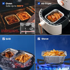 Disposable Aluminum Foil Pans 30 Pack with Lids – Square Tin Foil Meal Prep Containers for Oven, BBQ & Baking | Thick Heavy-Duty Takeaway Boxes
