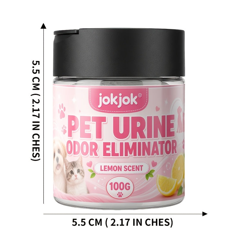 Pet Urine Deodorizing Powder – Powerful Odor Neutralizer & Moisture Absorber for Cat & Dog Urine, Long-Lasting Fresh Scent, Gentle Formula for Carpets, Sofas, Pet Beds, Mattresses & Car Mats