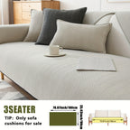 Chenille Ribbed Sofa Cover – Pet-Friendly Non-Slip Stretch Slipcover, Machine Washable Sofa Protector for 2, 3 & 4-Seater and Sectional Sofas, Modern Living Room Couch Cover