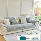 Plush Non-Slip Sofa Cushion Cover Luxury Modern Pet-Proof Breathable Seat Pad Slipcover for Couch Living Room Bedroom Office – Soft Velvet Sofa Seat Cushion Protector Home Decor