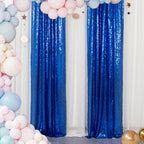 Sequin Curtain Backdrop Panels 24x84 Inches Set of 2 – Glitter Shimmer Party Backdrop for Weddings Birthdays Baby Showers Proms & Photo Booths, 31 Colors