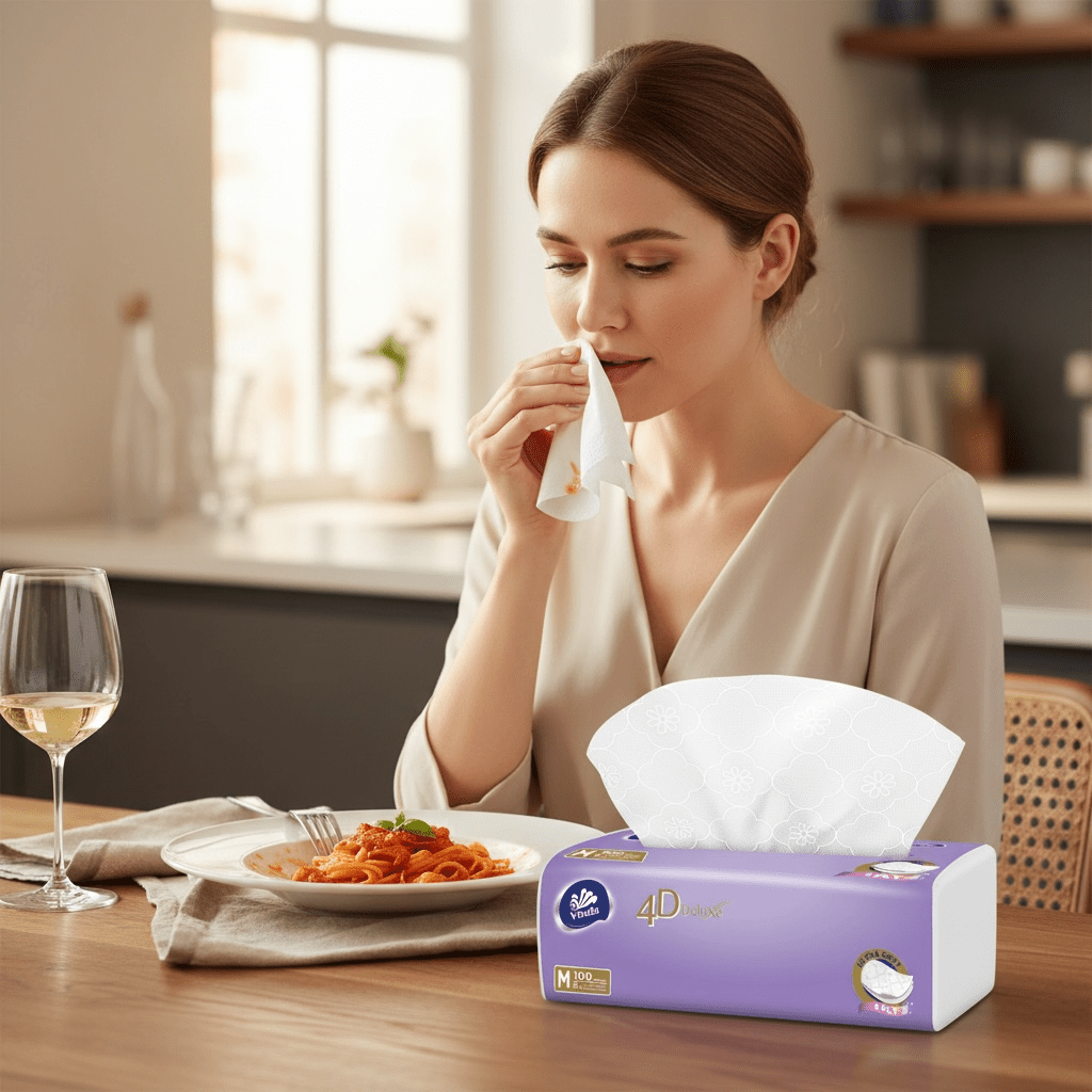 3-Ply Facial Tissues Soft Pack 10-Pack Bulk – 100 Sheets Each, 4D Embossed Virgin Wood Pulp, Ultra Soft Unscented Disposable Tissue Paper for Face, Home, Office & Travel