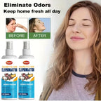 Cigarette Smoke Odor Eliminator Spray – Gentle Daily-Use Air Freshener for Home, Office, Bathroom, Kitchen, Car & Shoes, Neutralizes Smoke Smells, Easy Spray Application