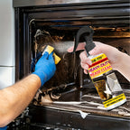 Kitchen Degreaser Spray Coconut Oil Infused - Heavy Duty Grease Remover for Range Hoods, Stovetops & Cookware - Fog-Free Liquid Cleaner