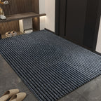 Striped Non-Slip Floor Mat with Rubber Bottom - Dust Removal Entrance Door Mat for Kitchen, Entryway & Indoor Use, Easy Clean Durable Carpet Mat in Multiple Sizes & Colors